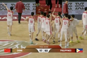 火力凶猛！中国U18男篮全场轰下117分 命中率53.6%&三分51.5%
