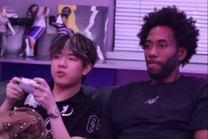 唱跳Rap篮球！说唱歌手Top Barry晒出与伦纳德的互动视频