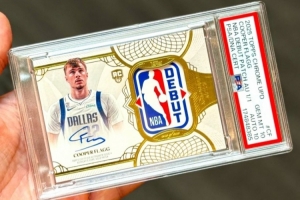 火爆！弗拉格NBA首秀补丁签名卡开拍 49分钟报价高达100万美元！
