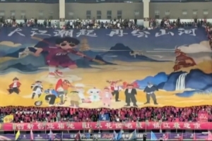 镇江过往主场展示的五幅经典Tifo合体，深情告别2026赛季苏超