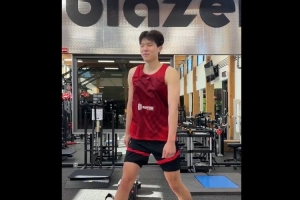 闪身步的风吹到了波特兰！一起来看看杨瀚森与肯特的闪身步模仿秀