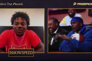 华子和网红Speed互动：你根本就没我快 篮球场都不够我提速的